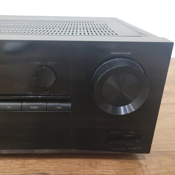 Onkyo TX-SR373 5.2 Channel Bluetooth AV Home Theater Receiver Tested Working - Picture 6 of 11